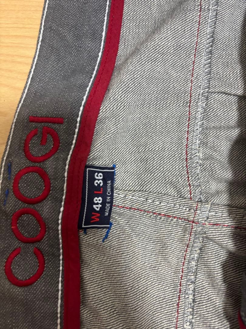 COOGI ダークデニム W48 L36