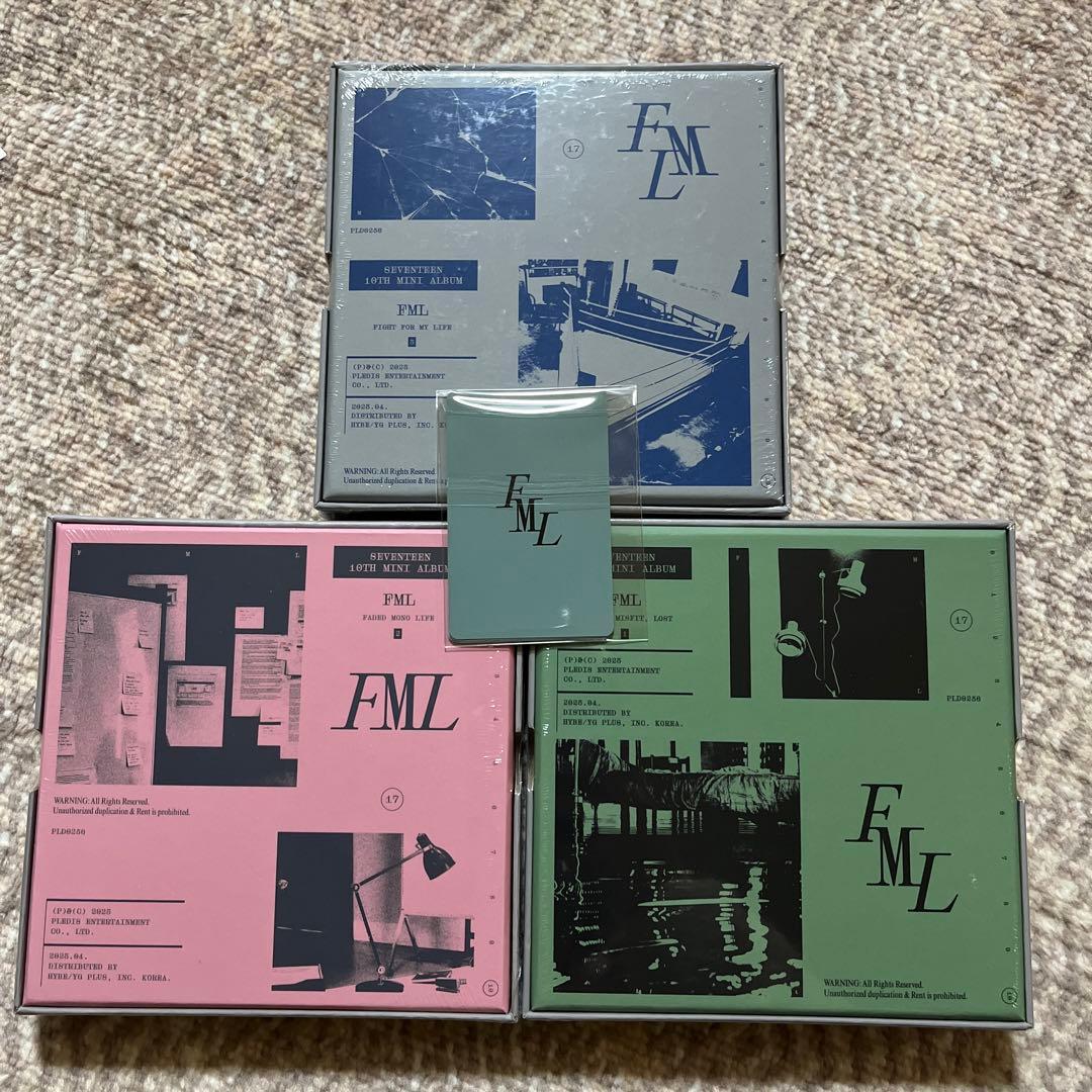 SEVENTEEN セブチ トレカ fml musicplant 未開封 ホロ
