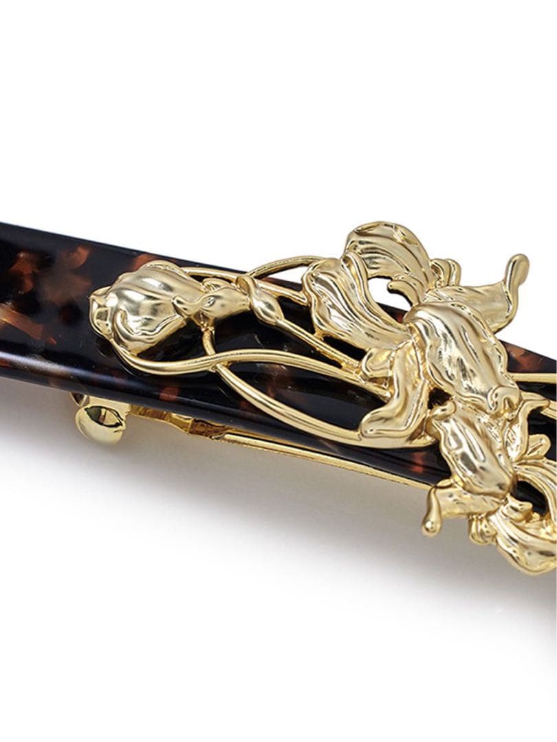 MUCHA（ミュシャ） アイリス　バレッタ　BRW