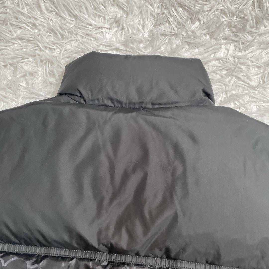 極美品　coach シグネチャー　ダウンベスト　ブラック　黒　L