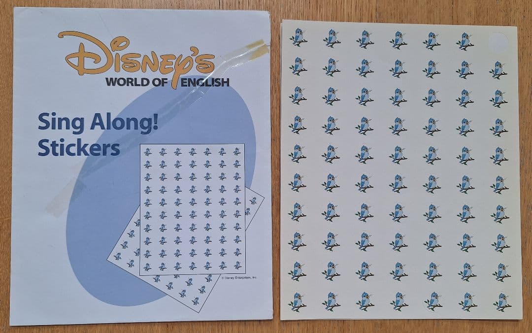 DWE　シングアロング　DVDなし