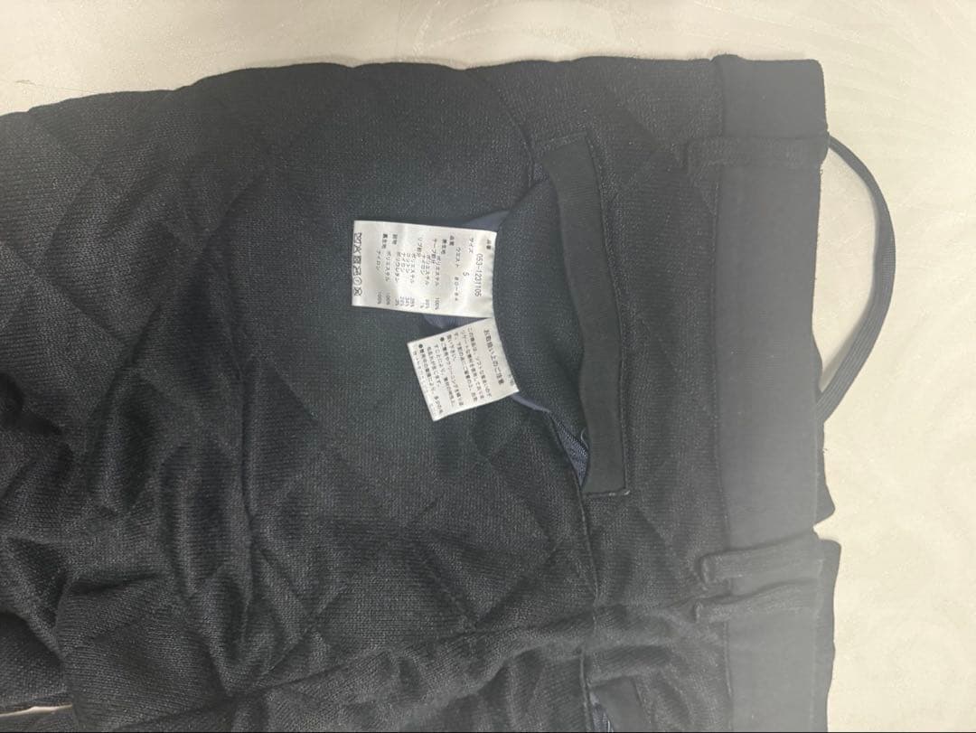 PEARLY GATES ブラックキルティングパンツ