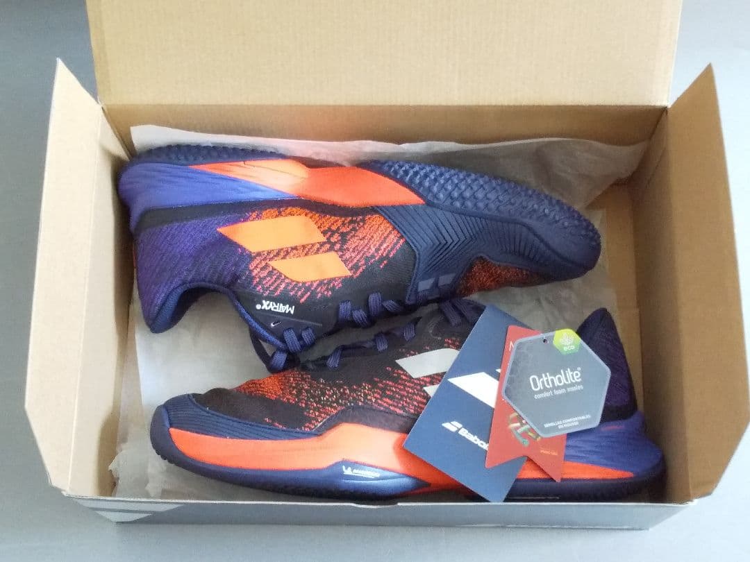 新品　バボラ　ジェットマッハ3 　テニスシューズ 　オムニコート 26.5