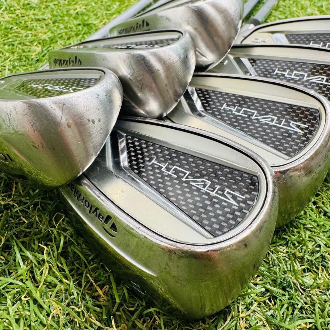 【良品】初級者 テーラーメイド ステルスHD メンズアイアンセット 7本 S