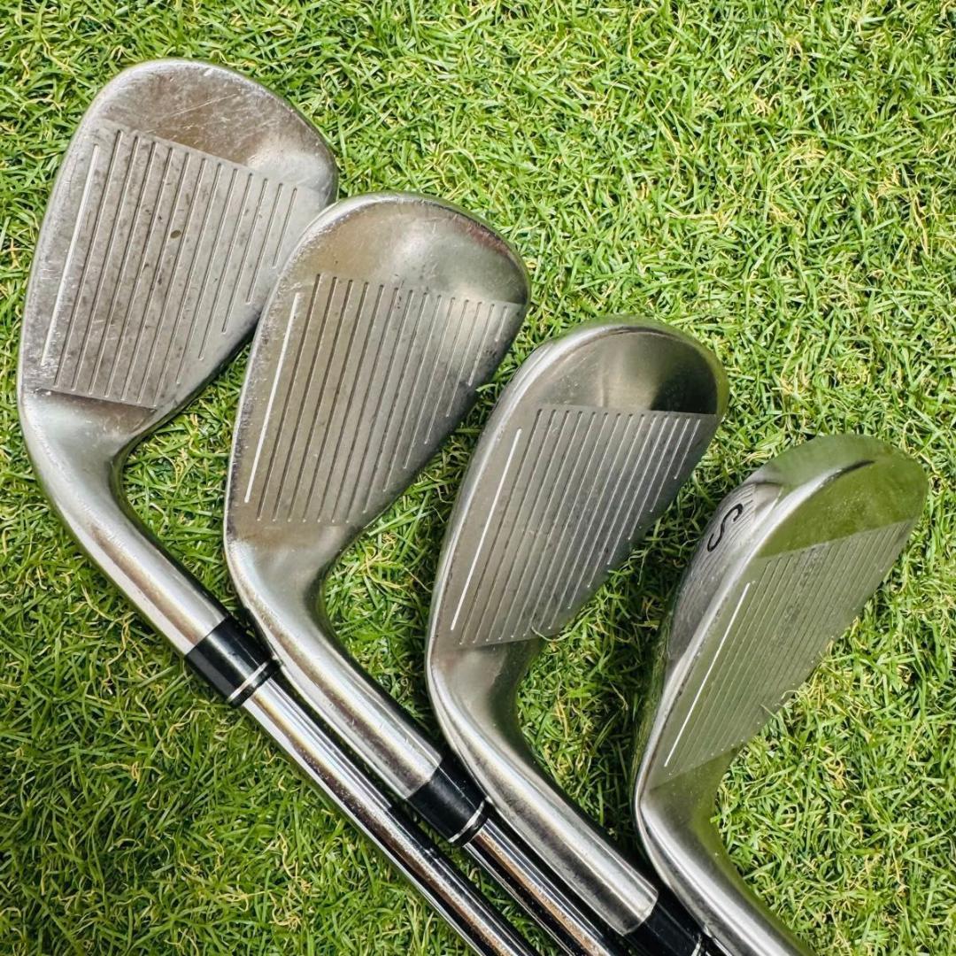 【良品】初級者 テーラーメイド ステルスHD メンズアイアンセット 7本 S