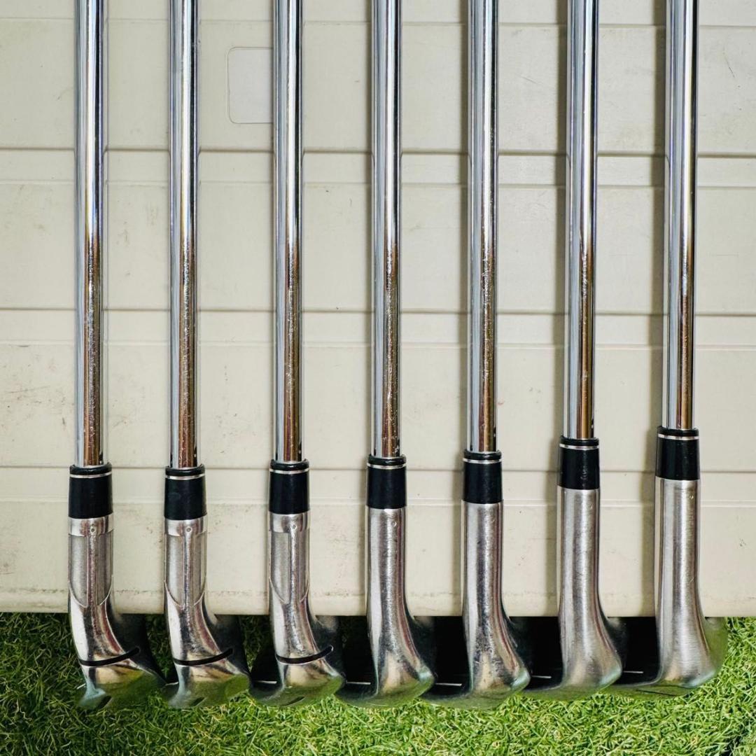 【良品】初級者 テーラーメイド ステルスHD メンズアイアンセット 7本 S