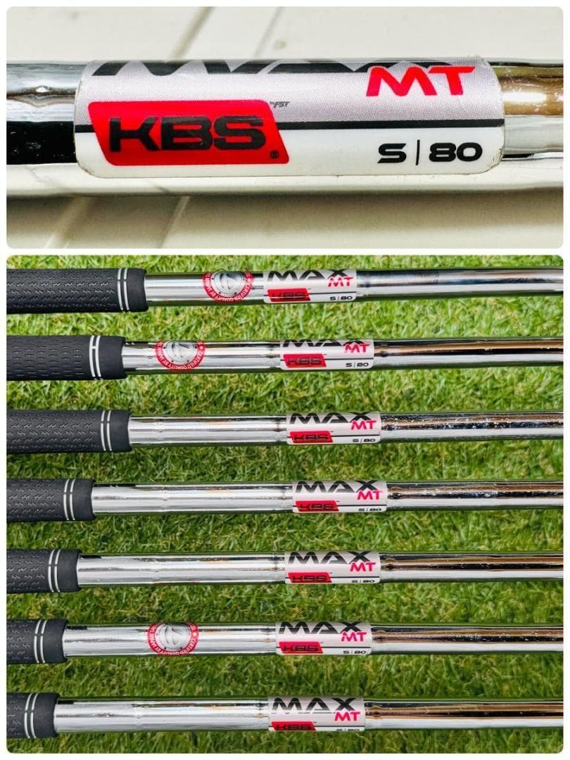 【良品】初級者 テーラーメイド ステルスHD メンズアイアンセット 7本 S