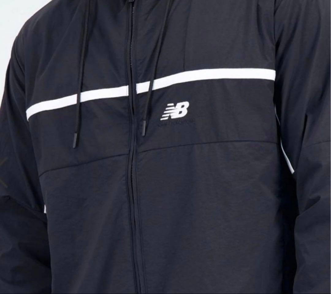 ニューバランス　ウインドブレーカージャケット上下セット BK Mサイズ