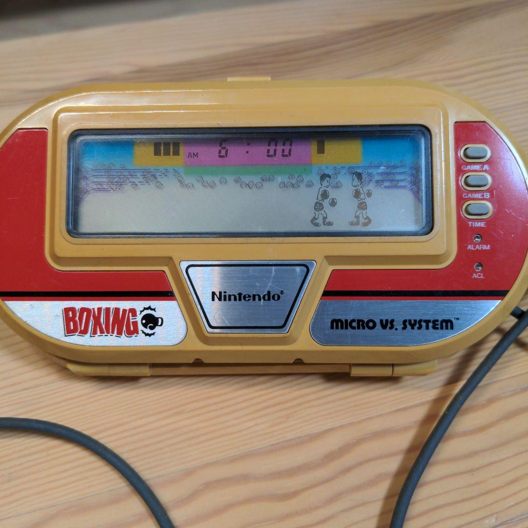 Nintendo Boxing（任天堂　ボクシング）　ゲームウオッチ　外観難あり