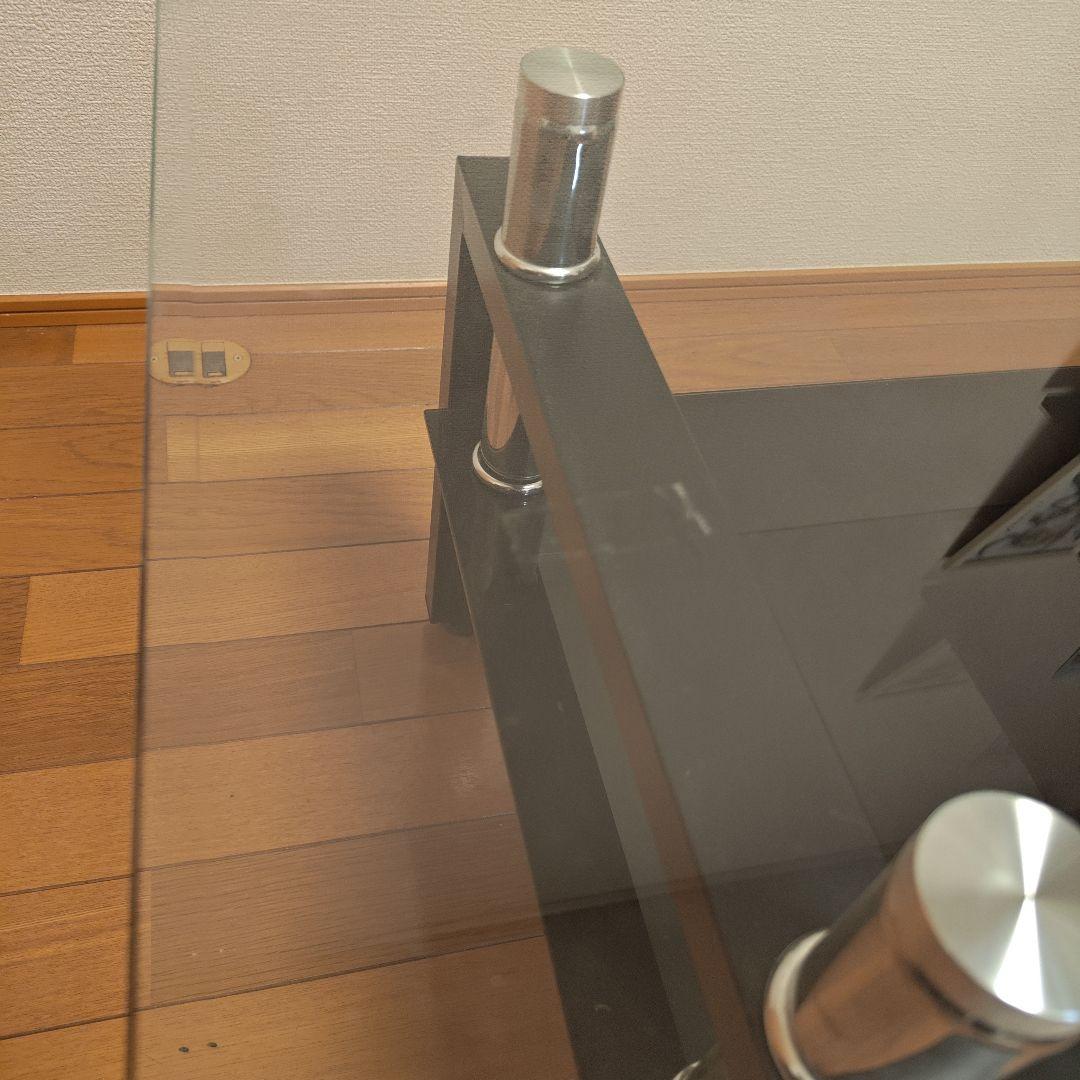 モダン ガラスセンターテーブル