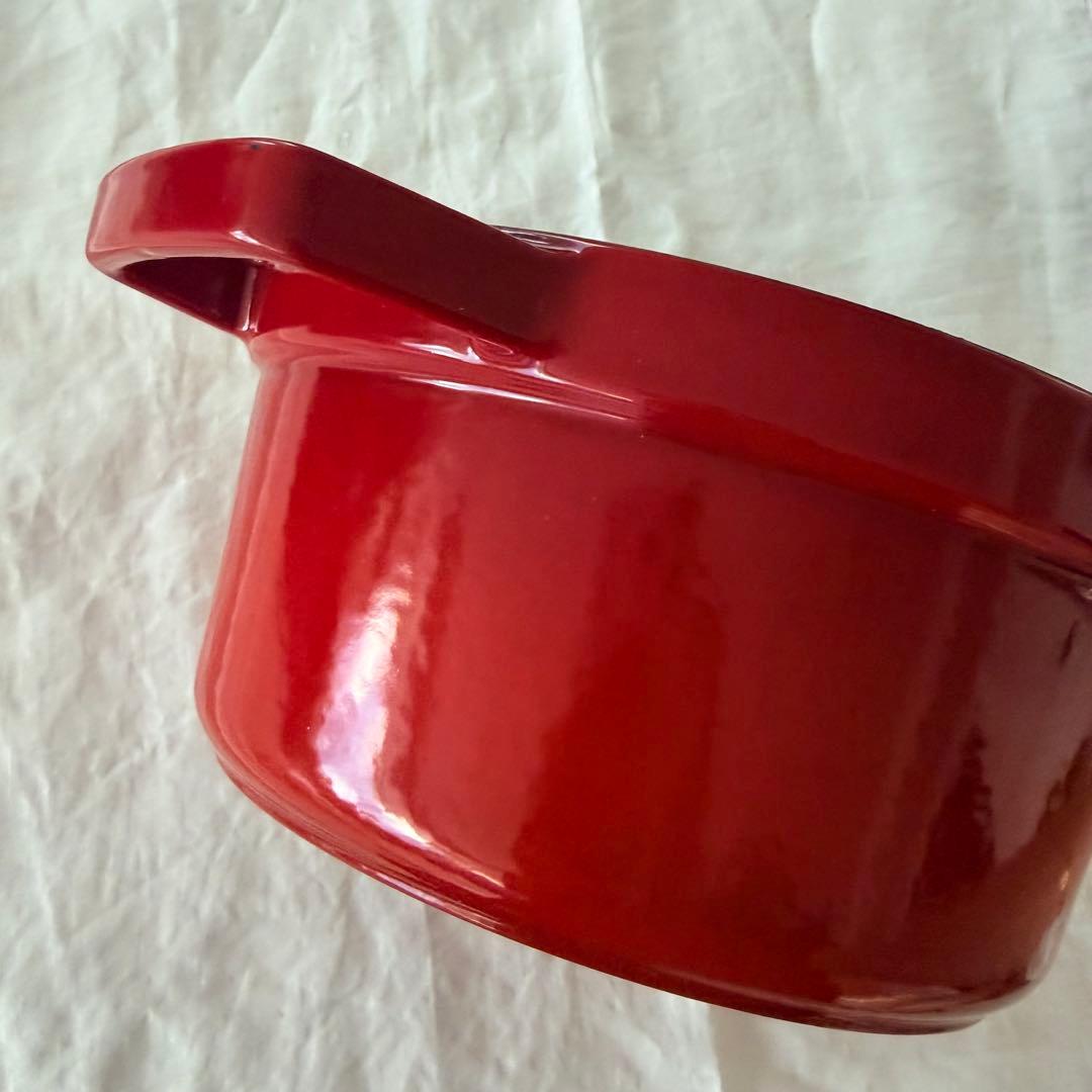 STAUB ココット ラウンド 20cm チェリー 鋳鉄鍋