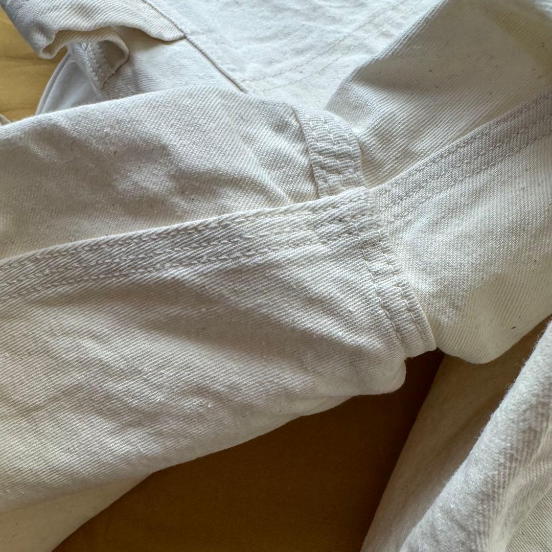 80s 90s carhartt USA製　ペインターパンツ　ホワイト　きなり