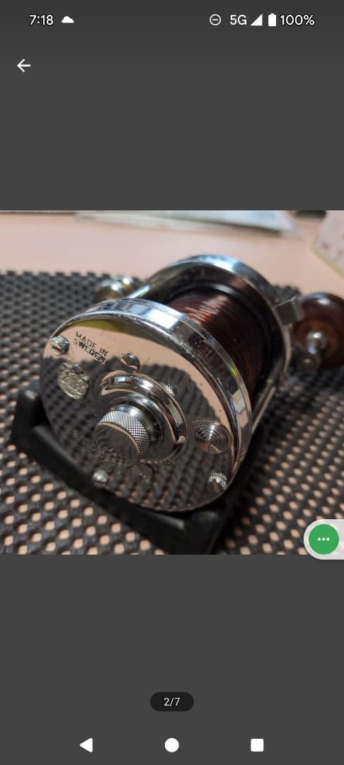 アブアンバサダー9000Cクロ−ムパワーハンドル仕様中古品