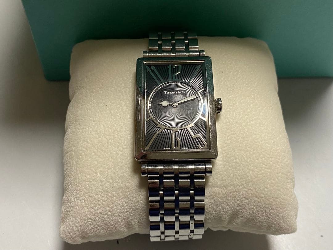 ティファニー ギャラリー クォーツ腕時計 保証書付
