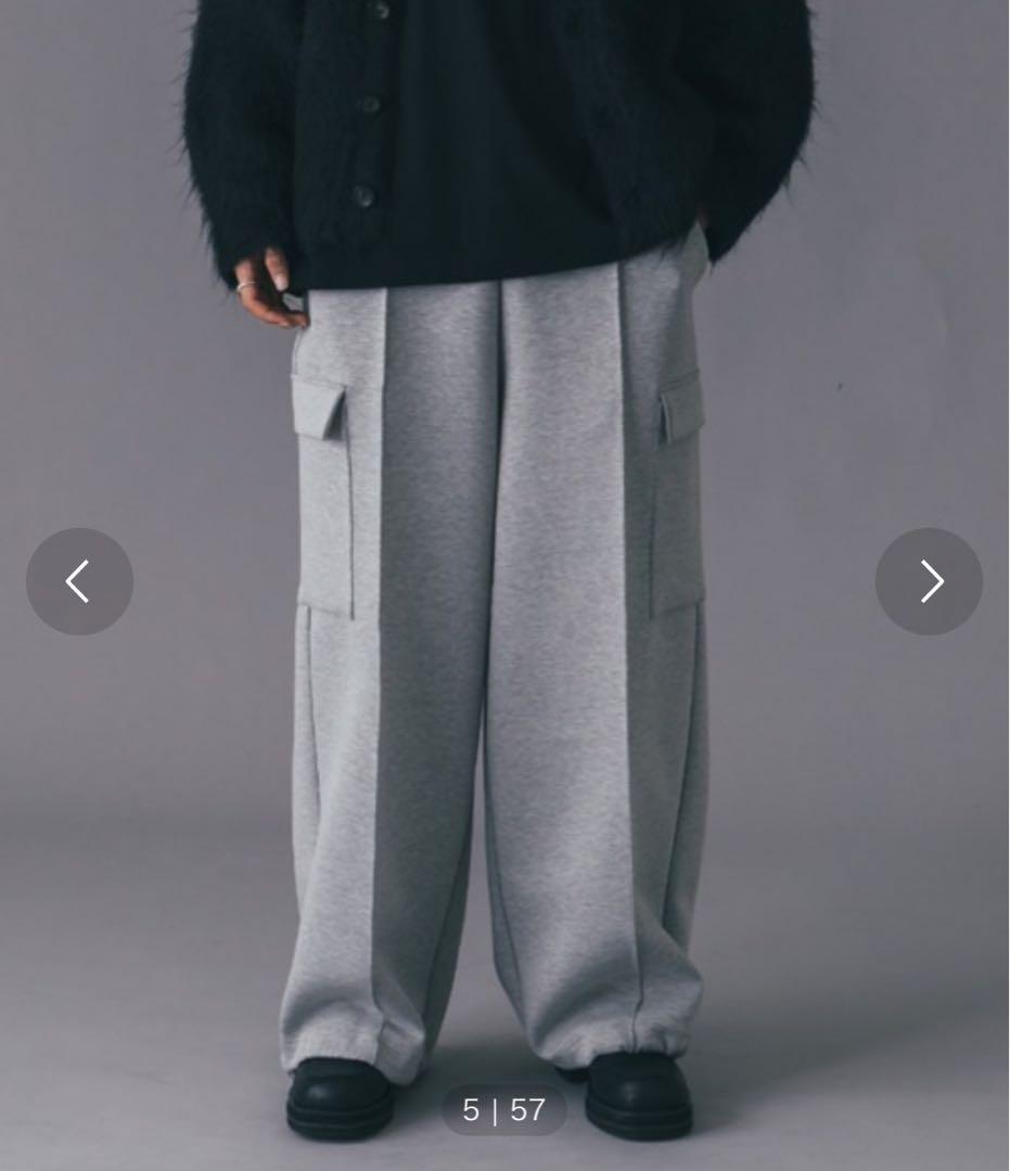 【Neucon / ニューコン】23AW ダンボールスウェットカーゴパンツ