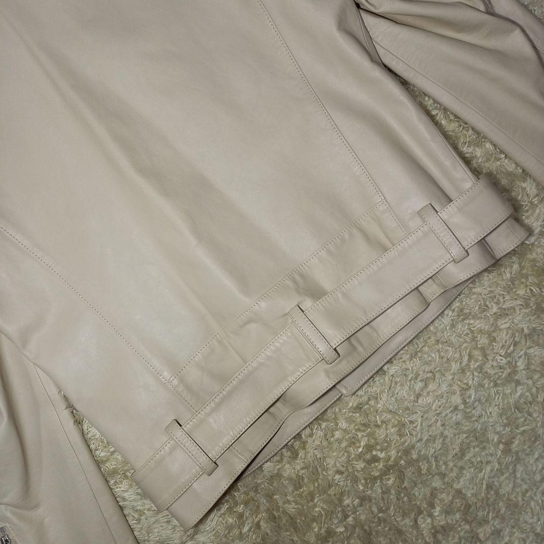 『良品』バーバリー　ブラックレーベル　ダブルライダース　ジャケット　サイズL