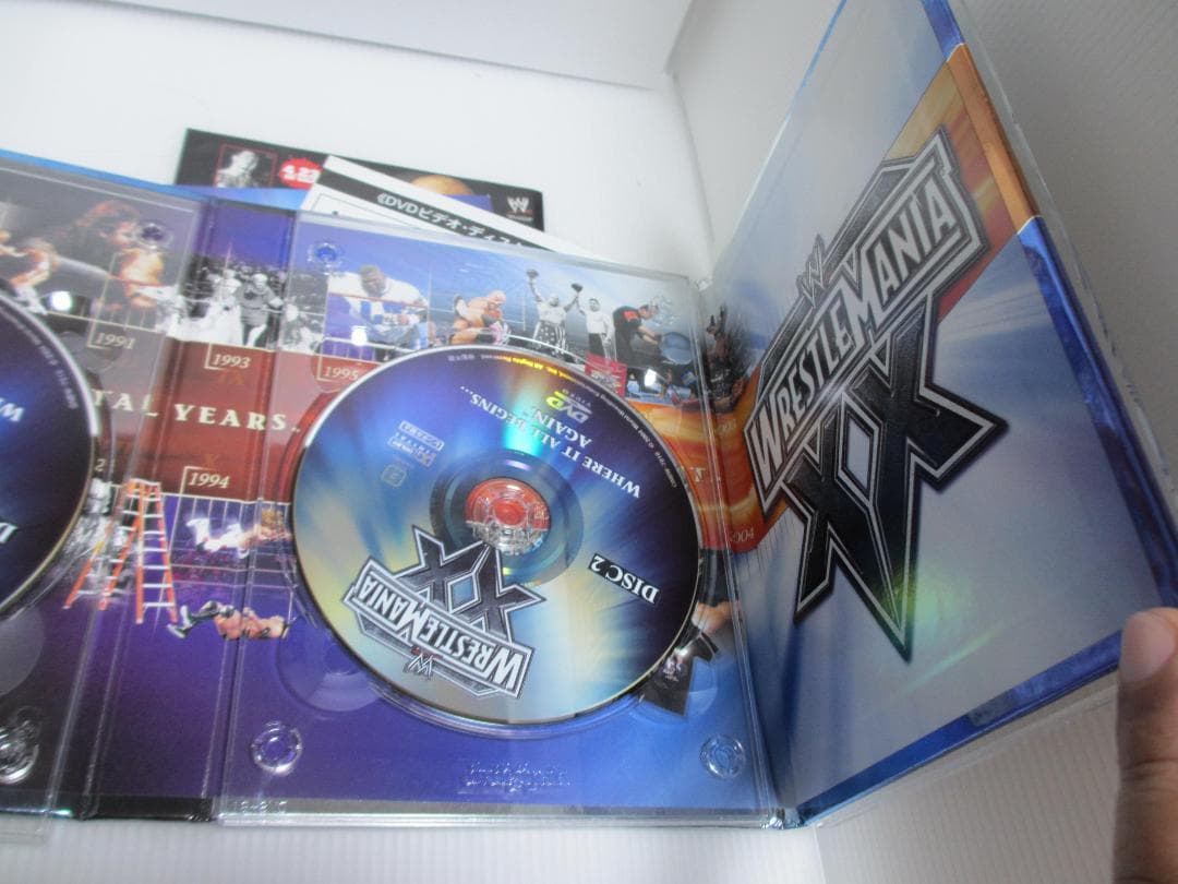 アメリカプロレス　WWE レッスルマニア20〈3枚組〉