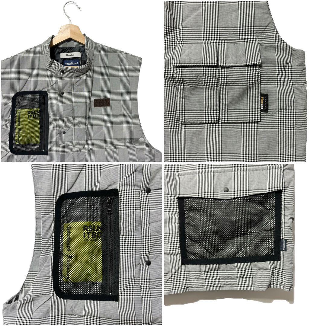 インターブリード ラッセルノ ゴルフ コーデュラ 中綿セットアップ ブラック 7