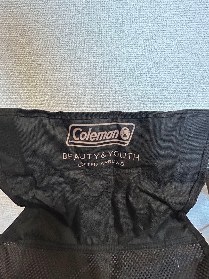 Coleman BEAUTY&YOUTH 折りたたみチェア ブラック
