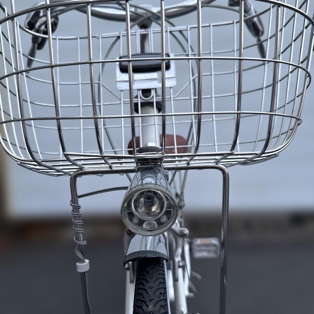 直接引き取りのみ　ロココ　27インチ自転車　ホワイト