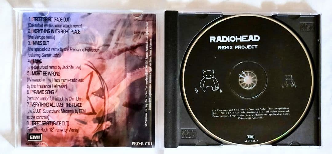 UKロックレア盤CDレディオヘッドRADIOHEAD REMIX PROJECT