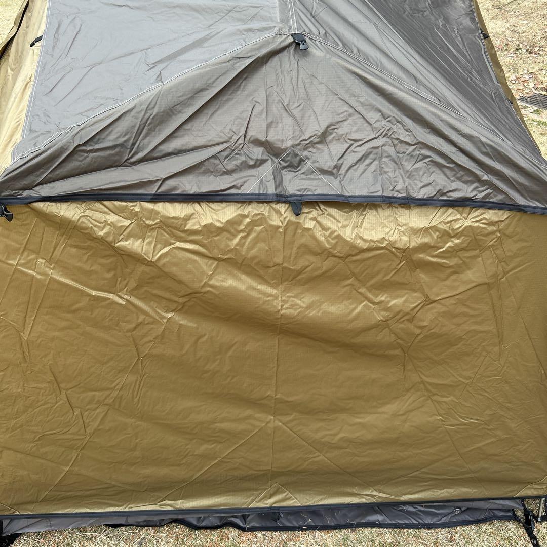DUCKNOT ハンティングドーム 2P テント グランドシート付き