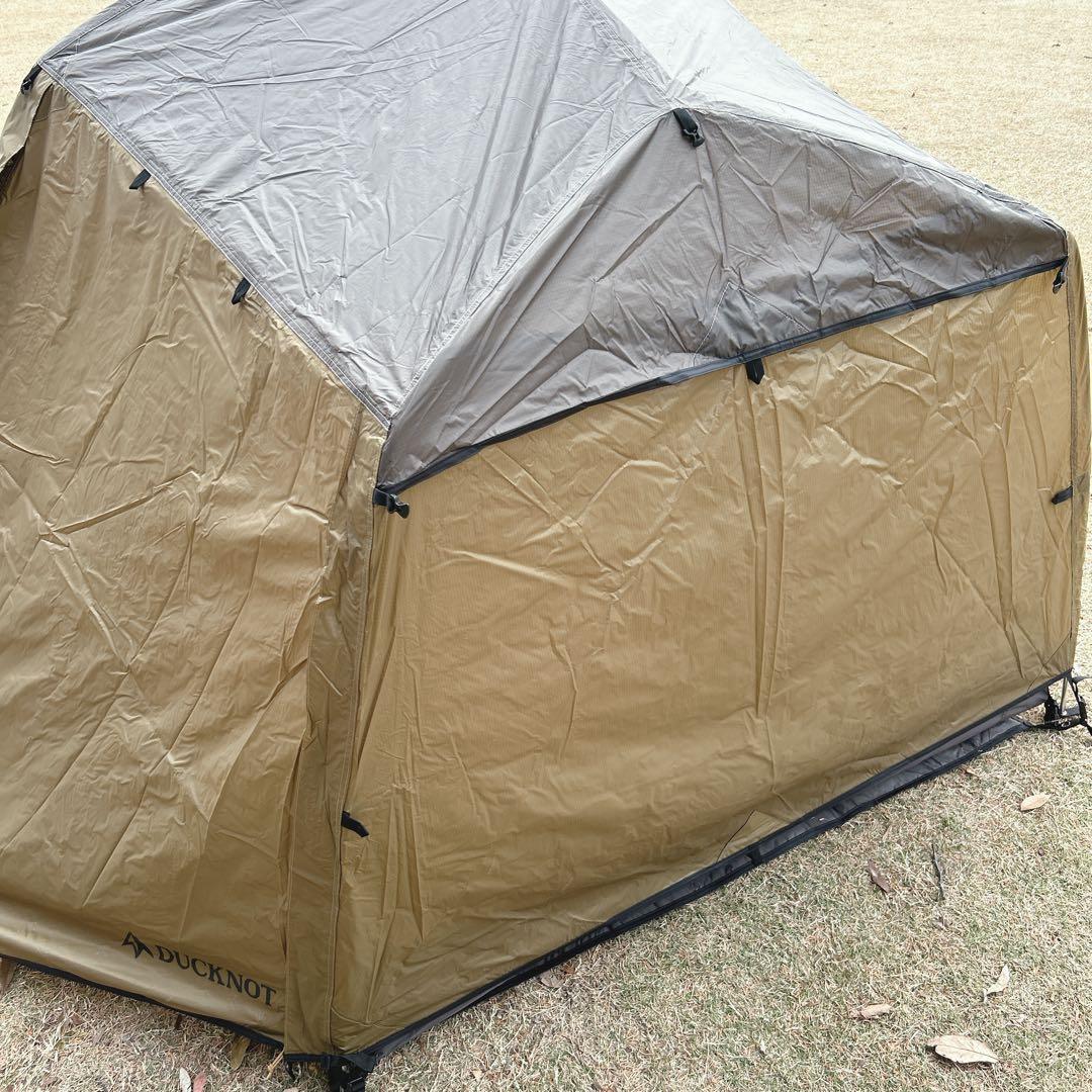 DUCKNOT ハンティングドーム 2P テント グランドシート付き