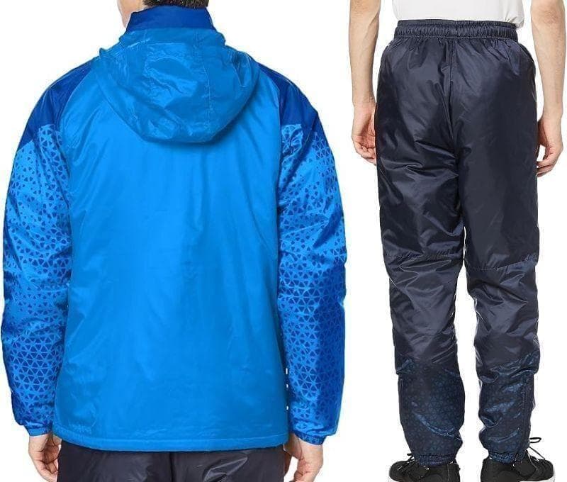 24,200円　プーマ　中綿　ウォーマー上下　ウィンド　658814　青紺　L