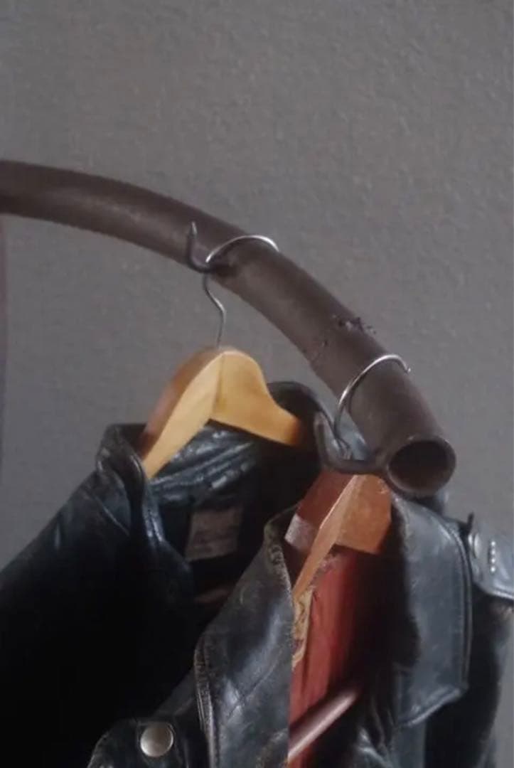 ビンテージ アイアン サークルラック アンティーク家具 店舗什器飾り棚