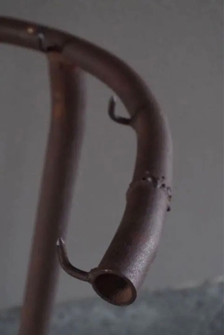 ビンテージ アイアン サークルラック アンティーク家具 店舗什器飾り棚