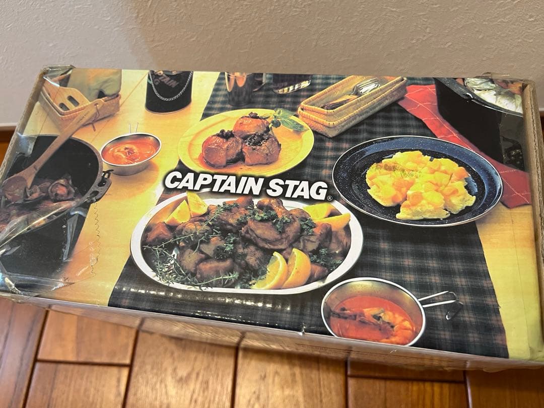 【未開封】CAPTAIN STAG ダッチオーブン 25cm