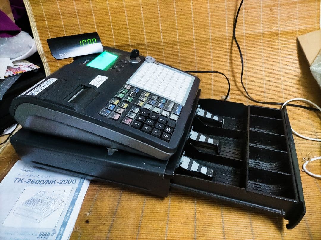 カシオレジスター　TK-2600/NK2000　設定無料　高性能　653800