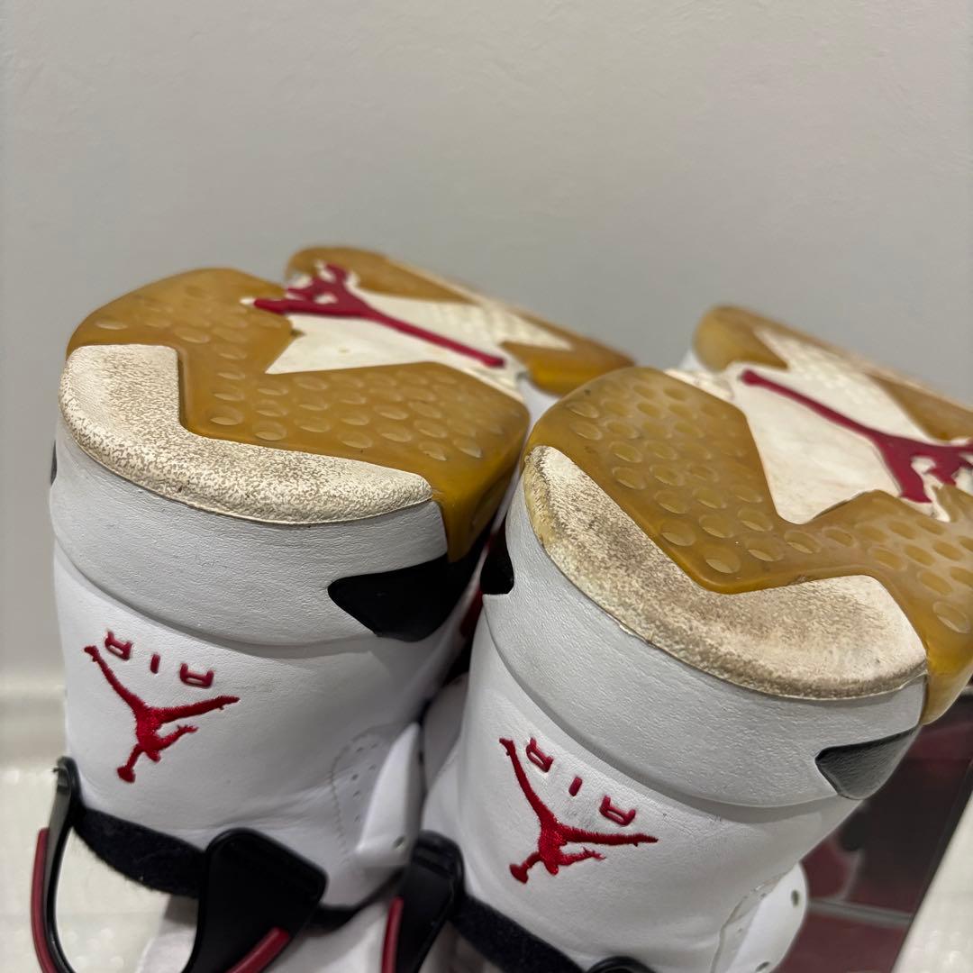 Air Jordan VI Carmine 26.5cm コレクションボックス