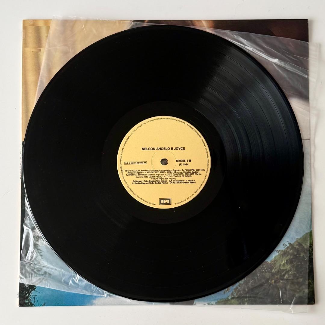 Nelson Angelo E Joyce 1994再発 ブラジル盤 美品