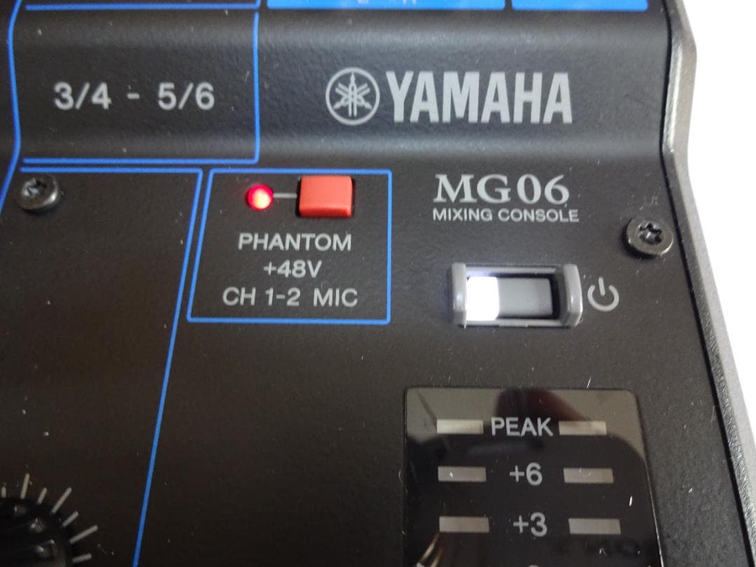 YAMAHA ヤマハ アナログミキサーMG06