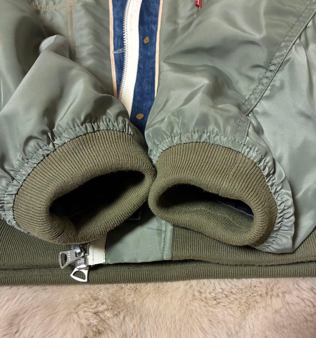 ジャケット・アウター sacai LEVI'S Nylon Reversible Blouson