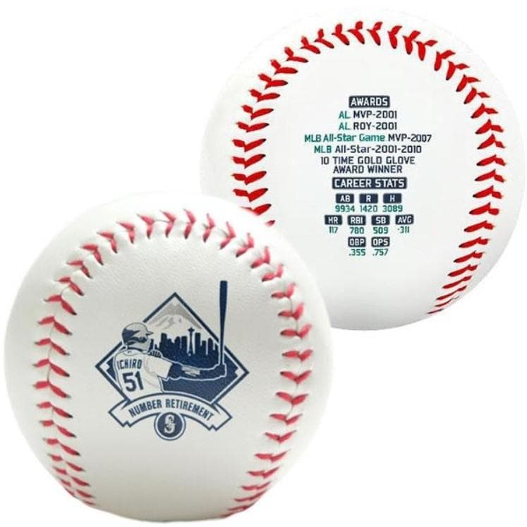 MLB イチロー 殿堂入り 記念ボール Rawlings レプリカ 3個セット