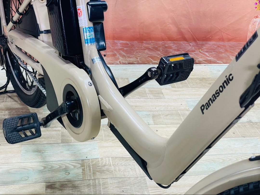 ギュットアニーズ⭐️16AH！パナソニック子供乗せ電動アシスト自転車Y3537