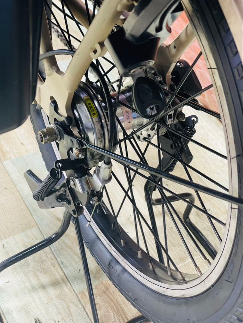 ギュットアニーズ⭐️16AH！パナソニック子供乗せ電動アシスト自転車Y3537