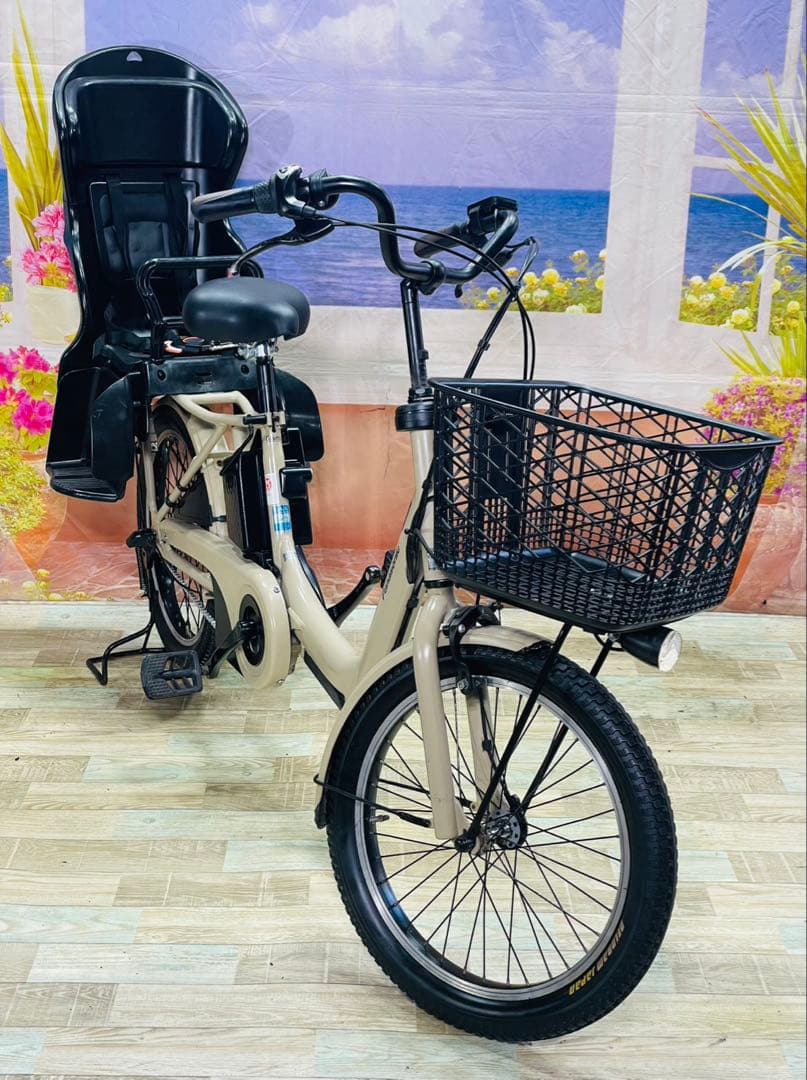 ギュットアニーズ⭐️16AH！パナソニック子供乗せ電動アシスト自転車Y3537