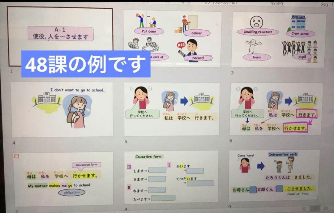 みんなの日本語 初級　教案　50課分（英語サポート付）
