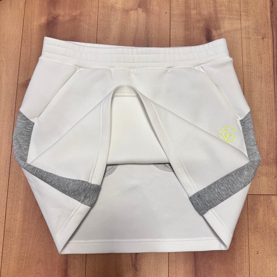 長袖ポロ　オーバーサイズ　クロップド丈　スカート　セットアップ　春秋　ドルマン