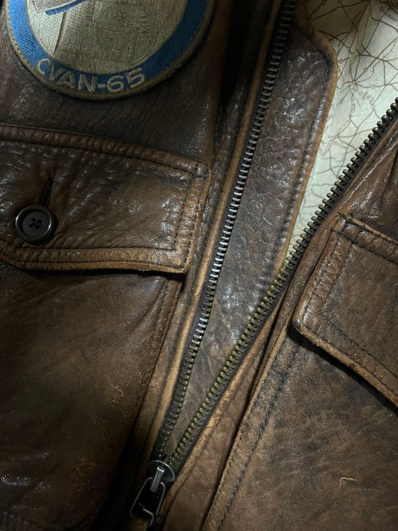 AVIREX G-1 フライトジャケット トップガン US 名作 雰囲気抜群