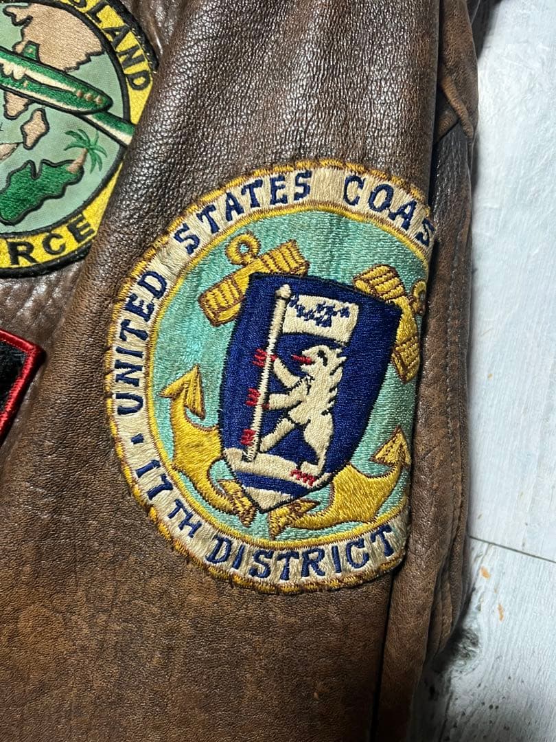 AVIREX G-1 フライトジャケット トップガン US 名作 雰囲気抜群