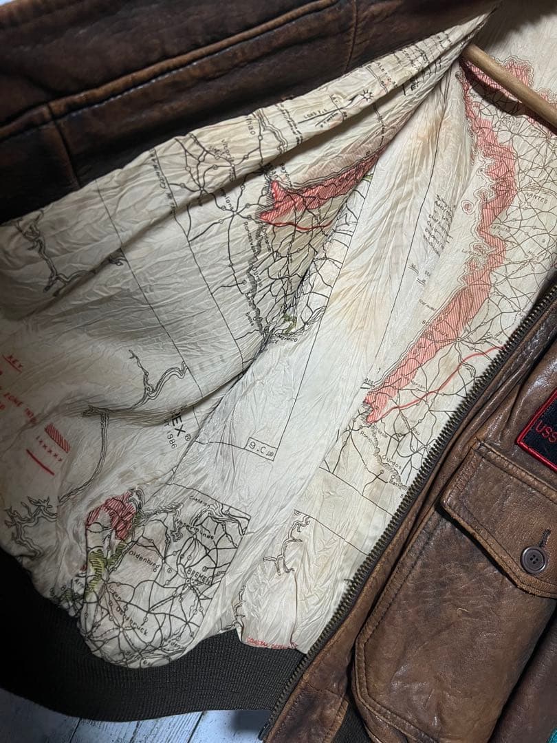 AVIREX G-1 フライトジャケット トップガン US 名作 雰囲気抜群