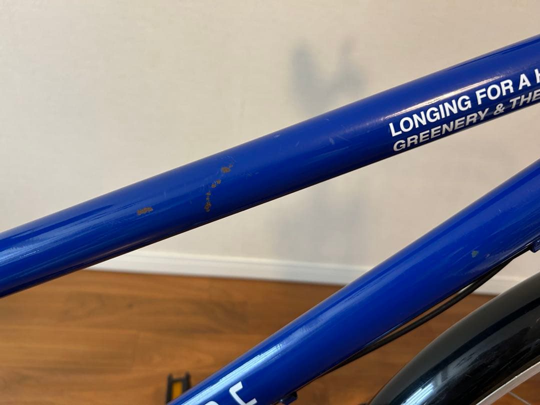 エンドウ商事　自転車　24インチ⭐︎防犯登録抹消済み　青　男の子　直接取引き　東京