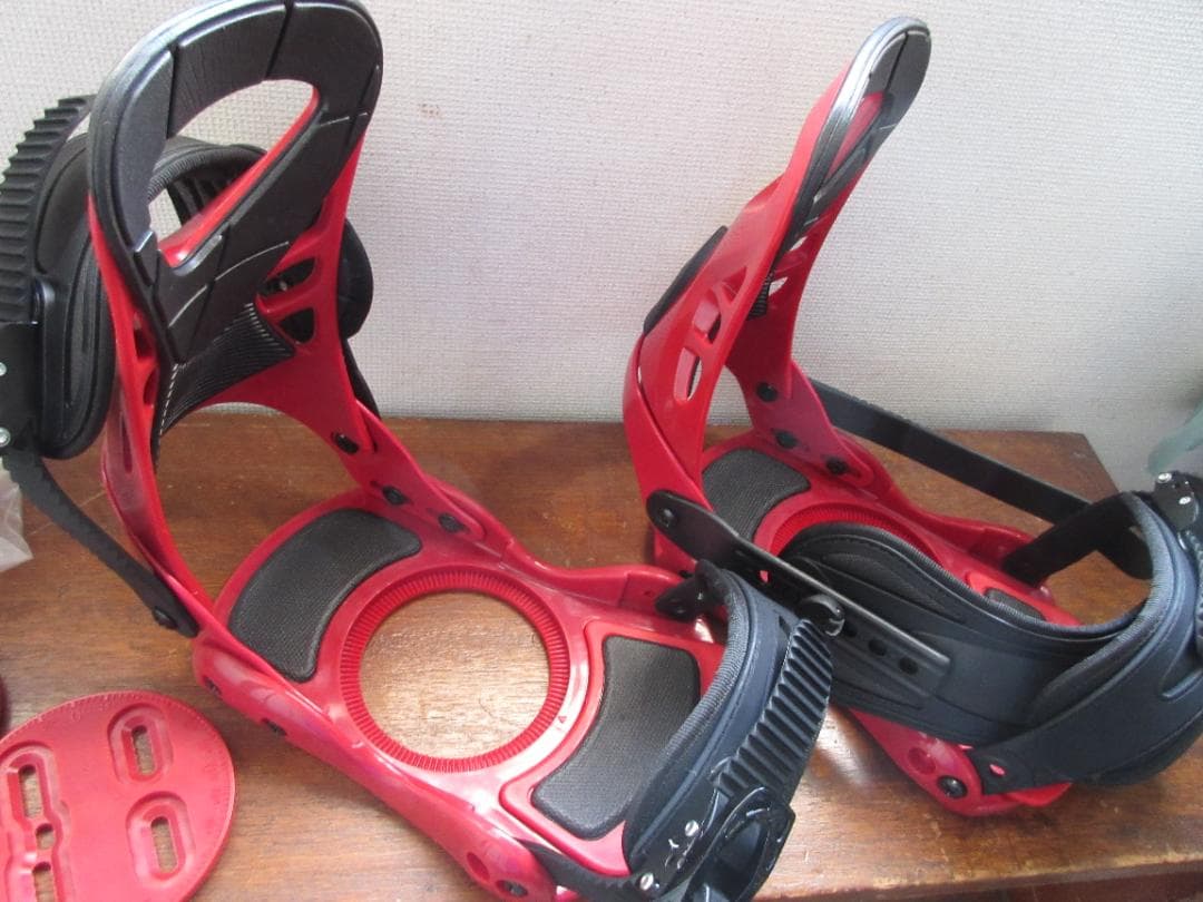 Fezスノーボードハードバインディングblack×REDM/L25cm～28cm