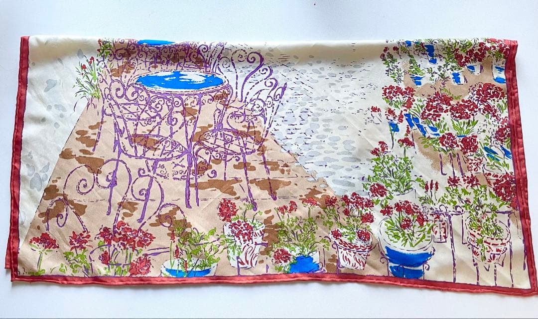 マニプリ　シルクスカーフ コルドバ