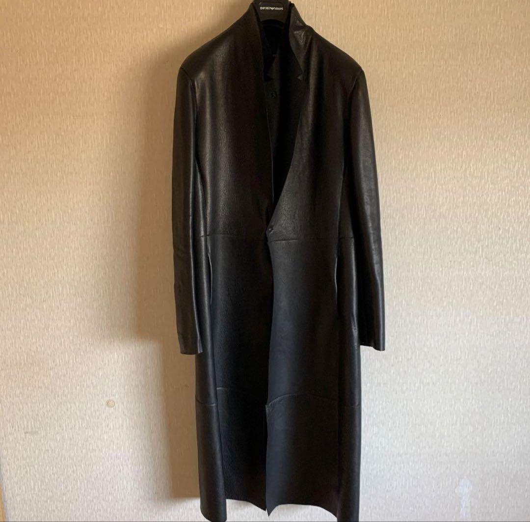 ⭐︎tk⭐︎エンポリオアルマーニ レザーコート