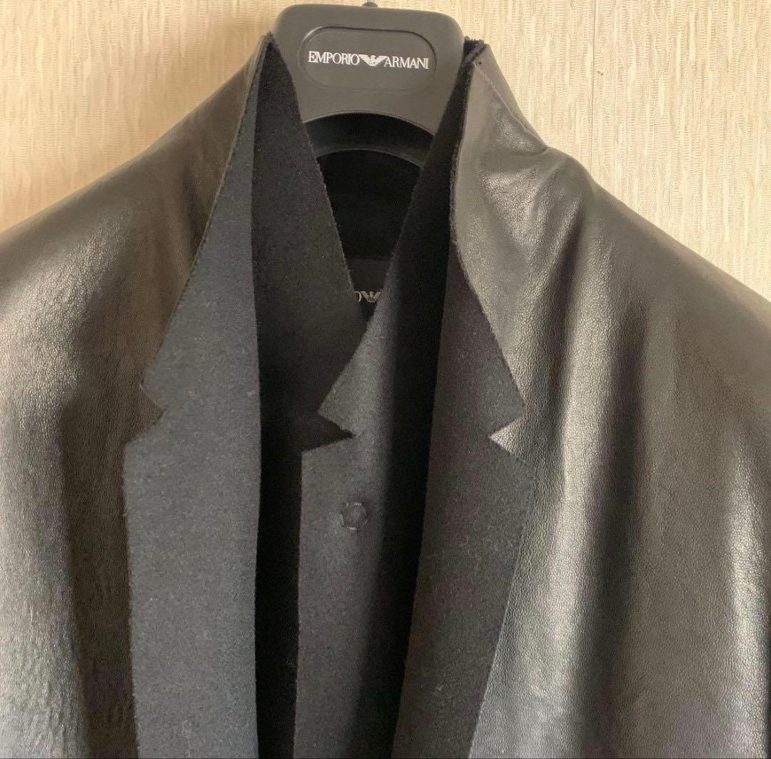 ⭐︎tk⭐︎エンポリオアルマーニ レザーコート